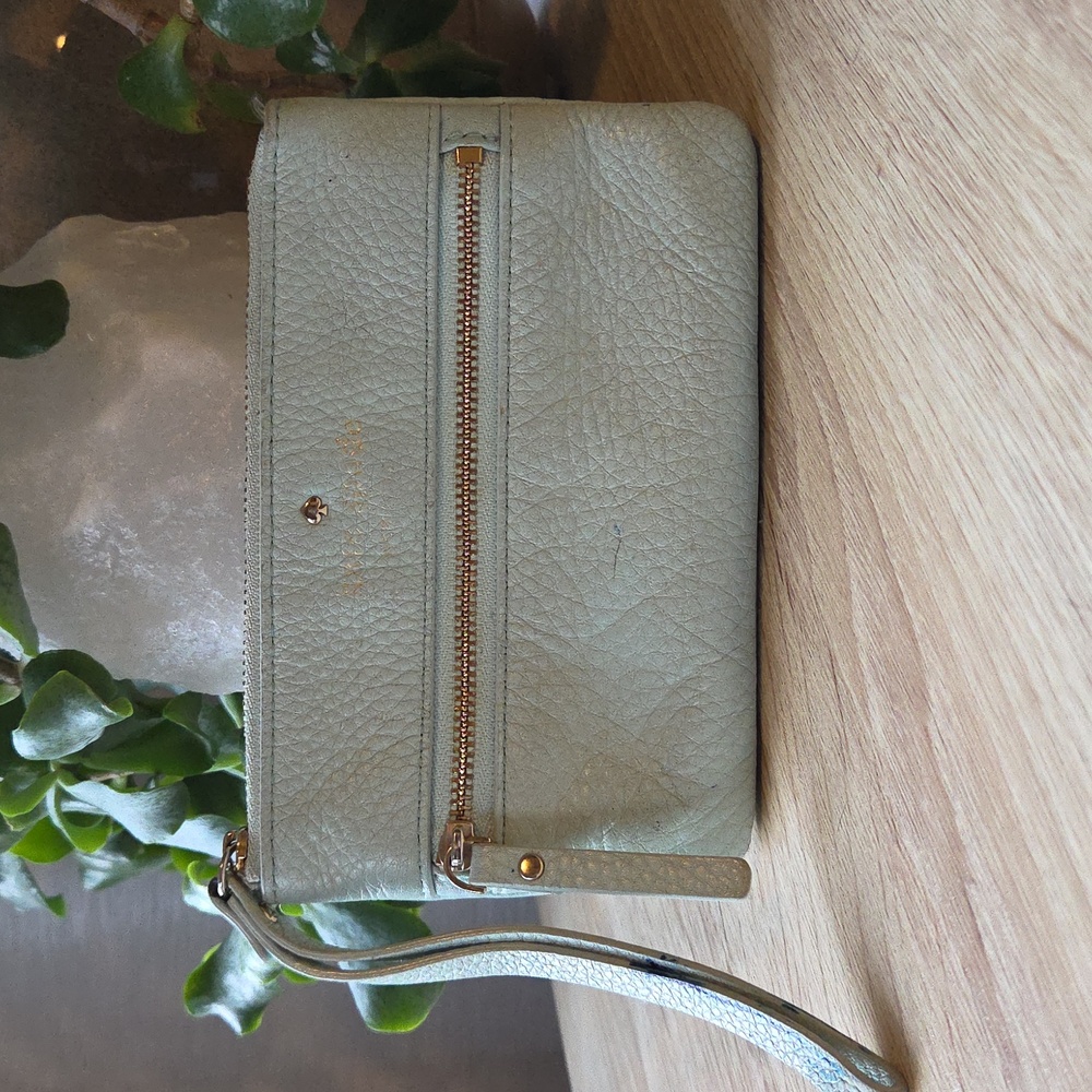 Kate Spade Mint Change Purse Wristlet